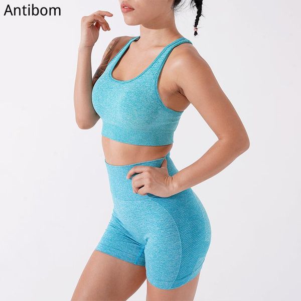 yoga outfits antibom tracksuit women fitness 2pcs set high waist sports shorts workout gym bra seamless suit female running with pad, White;red
yoga outfits antibom tracksuit women fitness 2pcs set high waist sports shorts workout gym bra seamless suit female running with pad, White;red