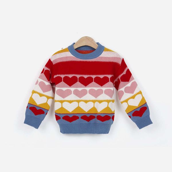 autumn winter 2020 new children's wear peach heart jacquard boys and girls' sweater, Blue
autumn winter 2020 new children's wear peach heart jacquard boys and girls' sweater, Blue