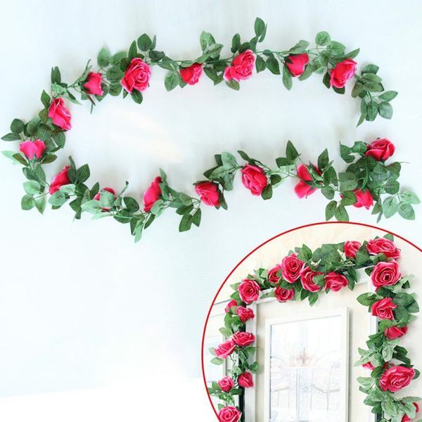 decorative flowers & wreaths 1 pcs artificial rose garland 16heads flower vine ivy wedding home garden string decoration balcony1
decorative flowers & wreaths 1 pcs artificial rose garland 16heads flower vine ivy wedding home garden string decoration balcony1