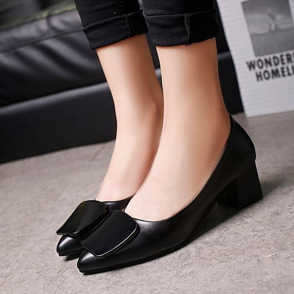 dress shoes fashion pu leather high heels women pumps pointed toe work pump stiletto woman wedding office career elegant pumps99, Black
dress shoes fashion pu leather high heels women pumps pointed toe work pump stiletto woman wedding office career elegant pumps99, Black