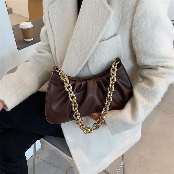fashion folds design women's handbags designer thick chain women shoulder bag casual solid coulds ladies hand bags for women new
fashion folds design women's handbags designer thick chain women shoulder bag casual solid coulds ladies hand bags for women new