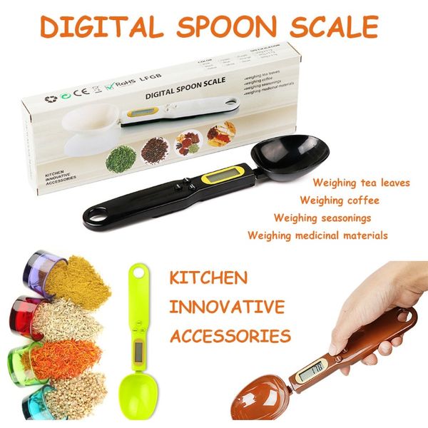 2020 новая кухня красочные abs мини-ложки кухонные масштабы пищевые измерительные торт выпечки электронный баланс вес d3 wmtkmt