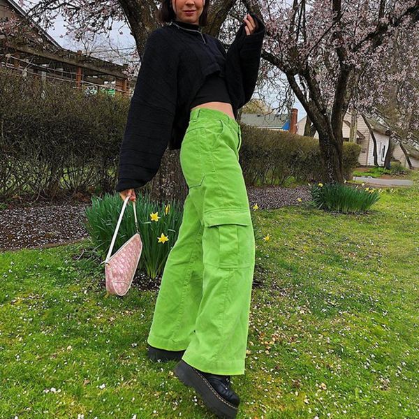women's pants & capris aesthetic big pockets wide leg joggers women harajuku color cute korean style baggy oversize y2k boyfriend fashi, Black;white
women's pants & capris aesthetic big pockets wide leg joggers women harajuku color cute korean style baggy oversize y2k boyfriend fashi, Black;white