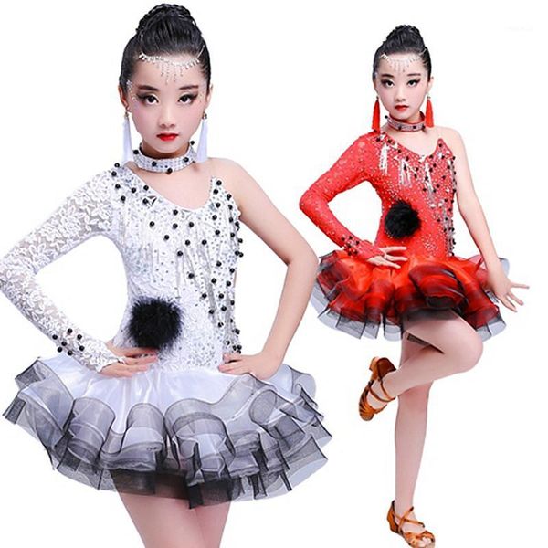 latin flamenco ballroom dance competition dresses for girls sequin salsa rumba tango samba cha cha dress kids children costumes1, Black;red
latin flamenco ballroom dance competition dresses for girls sequin salsa rumba tango samba cha cha dress kids children costumes1, Black;red