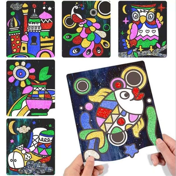 9pcs/set cute cartoon diy magic transfer wticker transfer painting crafts for kids arts and crafts toys for children gift gyh
9pcs/set cute cartoon diy magic transfer wticker transfer painting crafts for kids arts and crafts toys for children gift gyh