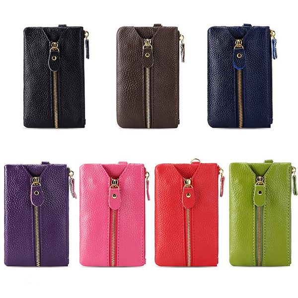 1pc zipper coin bag vintage leather case key organizer ring wallet genuine wrap purse keychain pouch holde car accessories, Silver
1pc zipper coin bag vintage leather case key organizer ring wallet genuine wrap purse keychain pouch holde car accessories, Silver