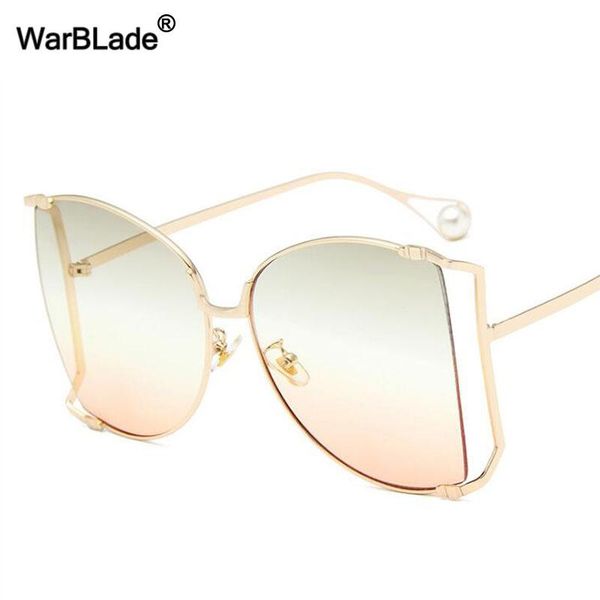 sunglasses warblade 2021 oversized square vintage women big frame pearl decoration clear lens sun glasses for uv400, White;black
sunglasses warblade 2021 oversized square vintage women big frame pearl decoration clear lens sun glasses for uv400, White;black