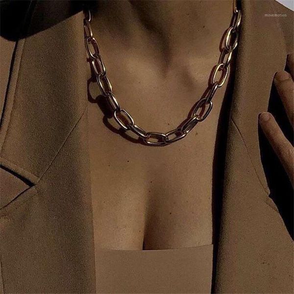 vintage chunky metal choker necklace for 2020 women punk golden statement necklace hip hop party jewelry gift1, Golden;silver
vintage chunky metal choker necklace for 2020 women punk golden statement necklace hip hop party jewelry gift1, Golden;silver