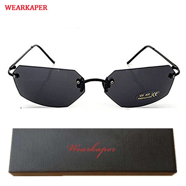 wearkaper vintage rilmless matrix morpheus sunglasses movie sun glasses oculos de sol feminino uv protection
wearkaper vintage rilmless matrix morpheus sunglasses movie sun glasses oculos de sol feminino uv protection