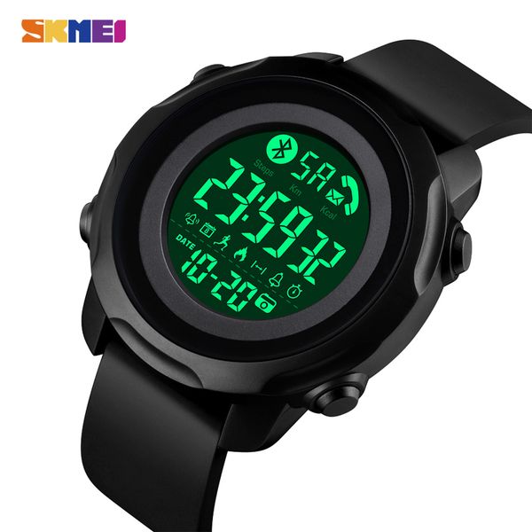 brand skmei mens smart watch calorie pedometer sport digital watches sleep monitor smartwatch for men phone clock android ios, Slivery;brown
brand skmei mens smart watch calorie pedometer sport digital watches sleep monitor smartwatch for men phone clock android ios, Slivery;brown