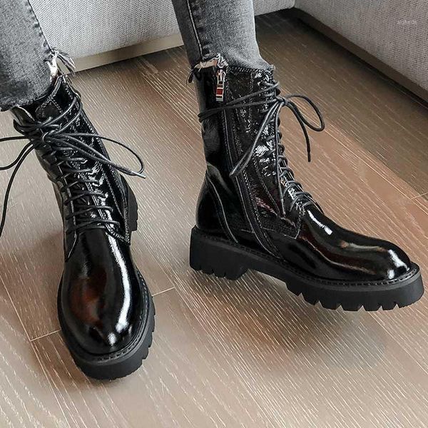 boots winter shoes women genuine leather round toe keep warm mid-calf bottes femme zapatos de mujer1, Black
boots winter shoes women genuine leather round toe keep warm mid-calf bottes femme zapatos de mujer1, Black