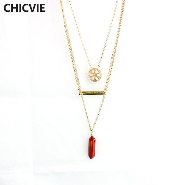 chains chicvie 2021 women girls fashion collar necklace red white stone pendant boho summer trending jewelry sne160062, Silver
chains chicvie 2021 women girls fashion collar necklace red white stone pendant boho summer trending jewelry sne160062, Silver