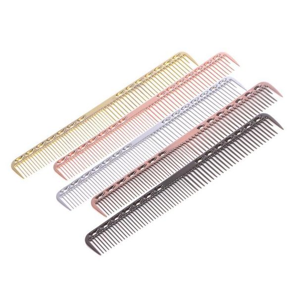 new men women aluminum metal cutting comb hair hairdressing & barbers salon combs q0kd jllsxg, Silver
new men women aluminum metal cutting comb hair hairdressing & barbers salon combs q0kd jllsxg, Silver