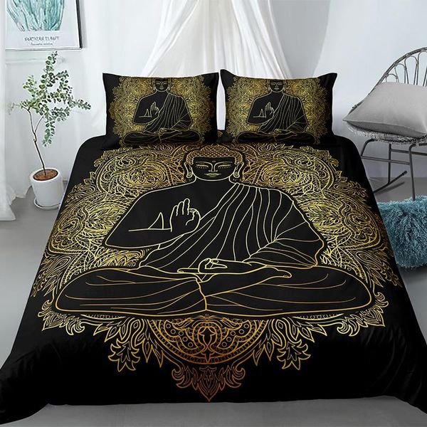 bedding sets india buddha printed 2/3pcs textile set king sizes bedclothes for home duvet cover with pillowcase
bedding sets india buddha printed 2/3pcs textile set king sizes bedclothes for home duvet cover with pillowcase