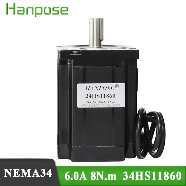 nema34 stepping motor 6.0a 8.0n.m 86bygh 118mm stepper motor 34hs11860 for engraving machined and 3d cnc
nema34 stepping motor 6.0a 8.0n.m 86bygh 118mm stepper motor 34hs11860 for engraving machined and 3d cnc