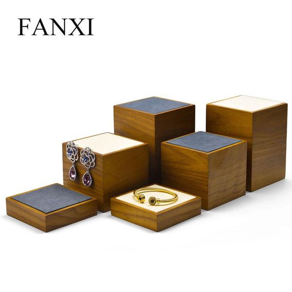 fanxi new wooden jewelry display stand set with 3 pcs with microfiber ring earring bracelet bangle display holder organizer, Pink;blue
fanxi new wooden jewelry display stand set with 3 pcs with microfiber ring earring bracelet bangle display holder organizer, Pink;blue
