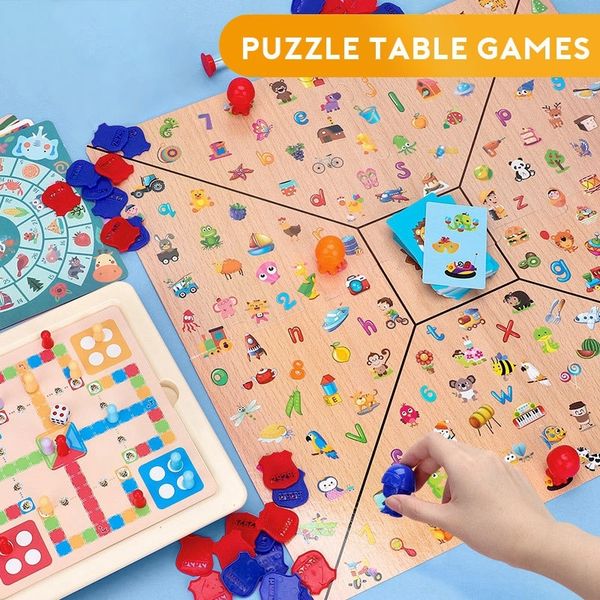 kids toys board games intereting deskgame 8 in 1 puzzles baby funny toys for children flying chess family table games gift y200421
kids toys board games intereting deskgame 8 in 1 puzzles baby funny toys for children flying chess family table games gift y200421
