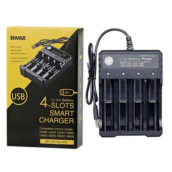 multifunction 18650 usb charger quad slot li-ion battery power for 3.7v rechargeable lithium batteriesa36
multifunction 18650 usb charger quad slot li-ion battery power for 3.7v rechargeable lithium batteriesa36