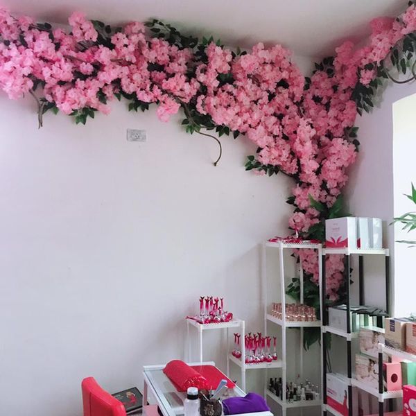 cherry blossoms artificial flowers branches wedding arch decoration peach branch background wall hanging fake flower
cherry blossoms artificial flowers branches wedding arch decoration peach branch background wall hanging fake flower