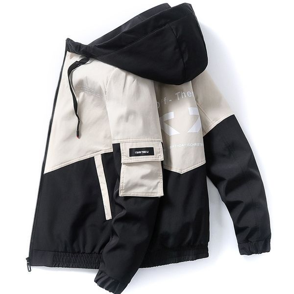 e 2020 primavera outono roupas masculinas tamanho 3xl outwear casaco fino parka masculino com capuz moda impressa jaqueta sfvz, Black;brown
e 2020 primavera outono roupas masculinas tamanho 3xl outwear casaco fino parka masculino com capuz moda impressa jaqueta sfvz, Black;brown