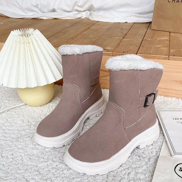 new cow suede autumn and winter boots platform women's boots comfort warm casual sneakers size large size 40 casual #r10f, Black
new cow suede autumn and winter boots platform women's boots comfort warm casual sneakers size large size 40 casual #r10f, Black
