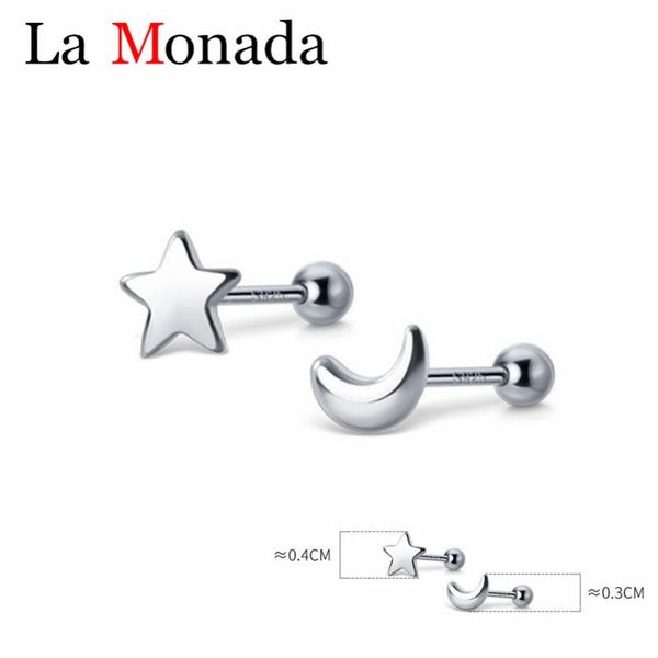 stud cute small 925 sterling silver star moon screw earrings for women girls kid piercing asymmetric jewelry ins style, Golden;silver
stud cute small 925 sterling silver star moon screw earrings for women girls kid piercing asymmetric jewelry ins style, Golden;silver