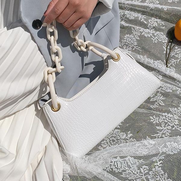 crocodile pattern chain tote bag 2020 summer new high-quality pu leather women's designer handbag travel shoulder bag armpit
crocodile pattern chain tote bag 2020 summer new high-quality pu leather women's designer handbag travel shoulder bag armpit