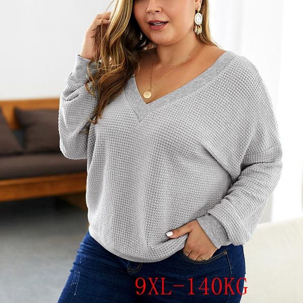 women's sweaters autumn/winter style plus size sweater 5xl 6xl 7xl 8xl 9xl deep v-neck bat sleeve bust 143cm, White;black
women's sweaters autumn/winter style plus size sweater 5xl 6xl 7xl 8xl 9xl deep v-neck bat sleeve bust 143cm, White;black