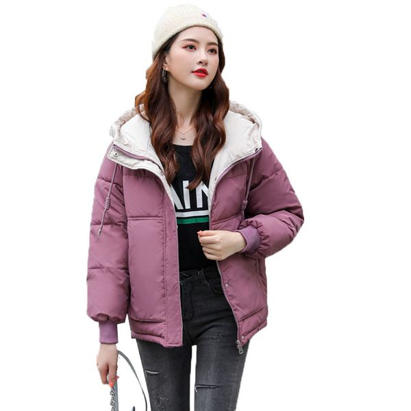 short parkas women new winter coats hooded ladies down coat female korean loose plus size thick cotton jacket r377, Black
short parkas women new winter coats hooded ladies down coat female korean loose plus size thick cotton jacket r377, Black