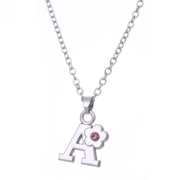 pendant crystal flower 26 letters initial alphabet necklace fashion jewelry gifts for women girls
pendant crystal flower 26 letters initial alphabet necklace fashion jewelry gifts for women girls