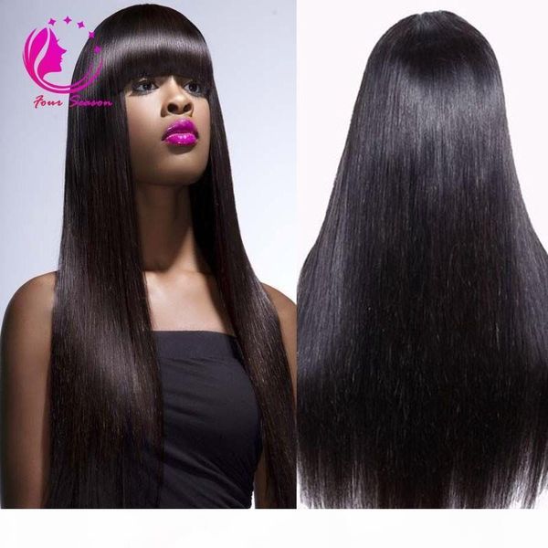150% density lace front human hair wigs peruvian virgin hair front lace wigs straight full lace human hair wigs with full bangs, Black;brown
150% density lace front human hair wigs peruvian virgin hair front lace wigs straight full lace human hair wigs with full bangs, Black;brown