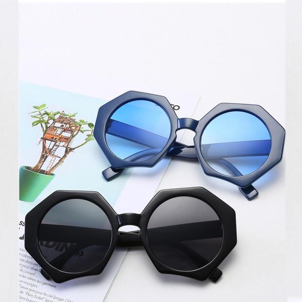 sunglasses mxdmyfashion polygon ladies personality trend goggles multicolor glasses, White;black
sunglasses mxdmyfashion polygon ladies personality trend goggles multicolor glasses, White;black