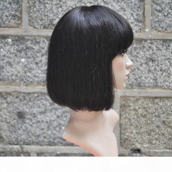 gt;>>new cut human hair short bob full wig for women 100% human hair, Black;brown
gt;>>new cut human hair short bob full wig for women 100% human hair, Black;brown