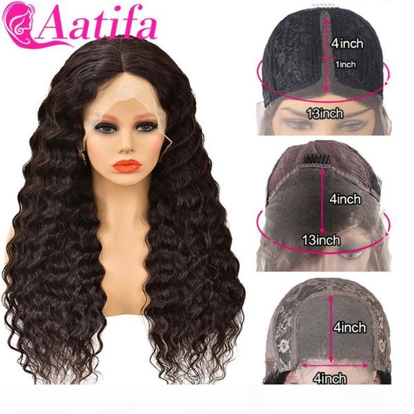 transparent lace front wigs 13x4 t part lace peruvian remy hair deep wave human hair wigs pre-plucked with baby aatifa wig, Black;brown
transparent lace front wigs 13x4 t part lace peruvian remy hair deep wave human hair wigs pre-plucked with baby aatifa wig, Black;brown