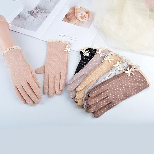 five fingers gloves women summer autumn driving hand sun protection lace cotton bow short mittens anti-slip thin black elastic dance, Blue;gray
five fingers gloves women summer autumn driving hand sun protection lace cotton bow short mittens anti-slip thin black elastic dance, Blue;gray