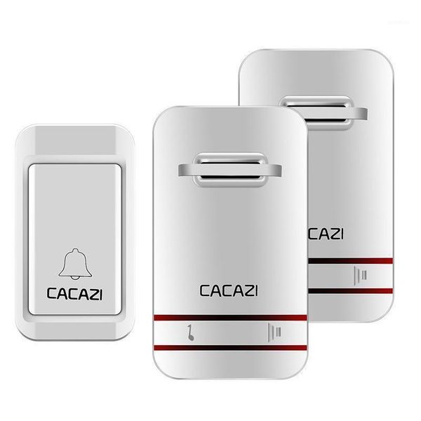 cacazi self-powered waterproof wireless doorbell led light no battery home cordless bell 1 button 1 receiver(eu plug)1
cacazi self-powered waterproof wireless doorbell led light no battery home cordless bell 1 button 1 receiver(eu plug)1