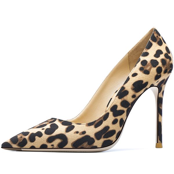 fashion female fashions leoprad point toe stiletto shoes for women in high heels 6kkh, Black
fashion female fashions leoprad point toe stiletto shoes for women in high heels 6kkh, Black