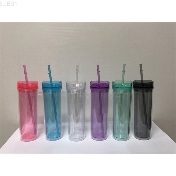 16oz skinny tumbler acrylic tumblers double wall clear plastic tumblerstravel mug with straw and lida08
16oz skinny tumbler acrylic tumblers double wall clear plastic tumblerstravel mug with straw and lida08