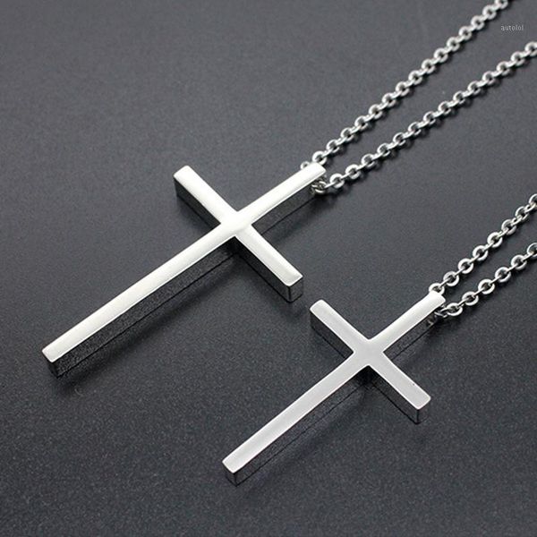 silver cross necklaces men pendant stainless steel silver big medium small chains necklace jewelry on the neck hip hop wholesale1
silver cross necklaces men pendant stainless steel silver big medium small chains necklace jewelry on the neck hip hop wholesale1