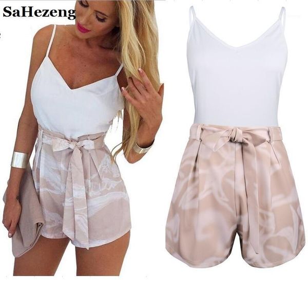 sahezeng 2 pieces women outfits sets 2017 summer white tank and sashes bow tie shorts sets casual ladies a024-81, White;black
sahezeng 2 pieces women outfits sets 2017 summer white tank and sashes bow tie shorts sets casual ladies a024-81, White;black