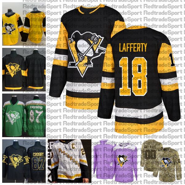 2021 reverse retro customize #18 sam lafferty pittsburgh penguins jerseys golden edition camo veterans day fights cancer hockey jersey, Black;red
2021 reverse retro customize #18 sam lafferty pittsburgh penguins jerseys golden edition camo veterans day fights cancer hockey jersey, Black;red