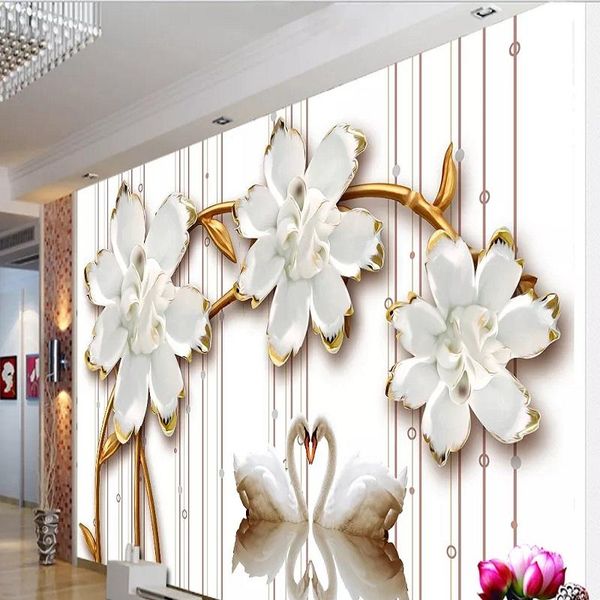 new custom 3d large mural wallpaper simple fresh jewelry three-dimensional flower children's room tv background living bedroom
new custom 3d large mural wallpaper simple fresh jewelry three-dimensional flower children's room tv background living bedroom