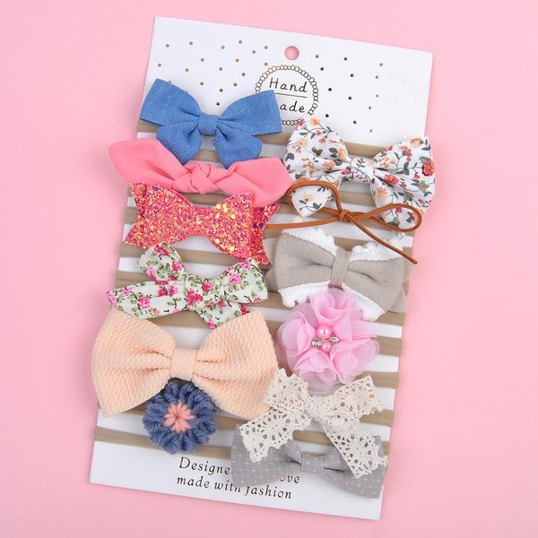 1 set multiple style baby headbands cotton nylon bowknot flower cloth elastic hair band headwear hair accessories q sqcupr
1 set multiple style baby headbands cotton nylon bowknot flower cloth elastic hair band headwear hair accessories q sqcupr