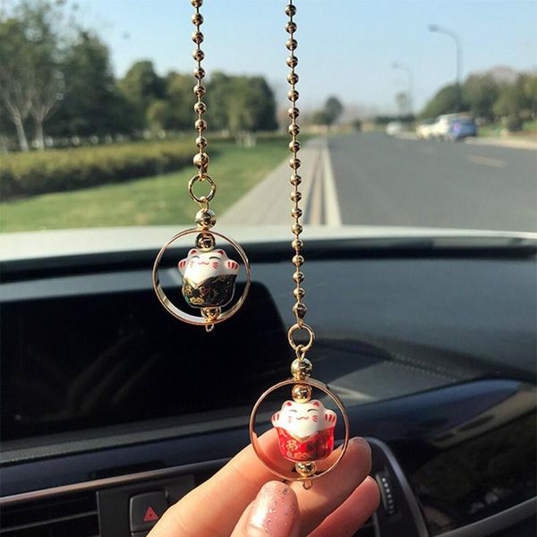 interior decorations cute lucky cat car pendant ceramic statue rear view mirror decoration gift accessories for girls
interior decorations cute lucky cat car pendant ceramic statue rear view mirror decoration gift accessories for girls