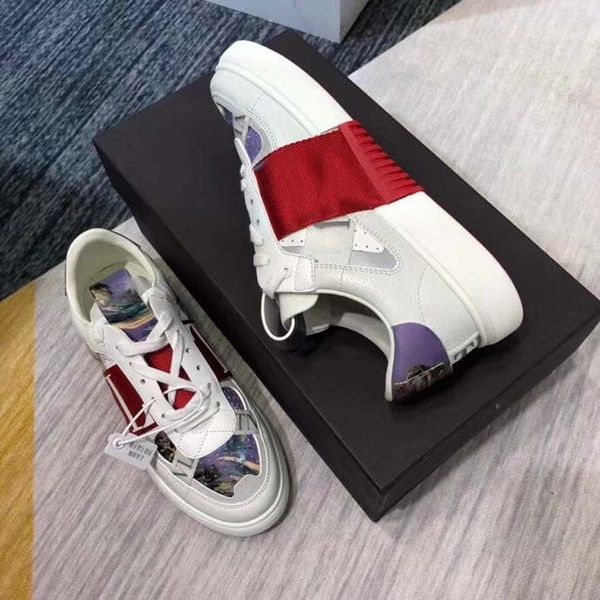 fashion quality real leather handmade multicolor gradient technical fabric sneakers men women casual shoes 012 hl290 07, Black
fashion quality real leather handmade multicolor gradient technical fabric sneakers men women casual shoes 012 hl290 07, Black