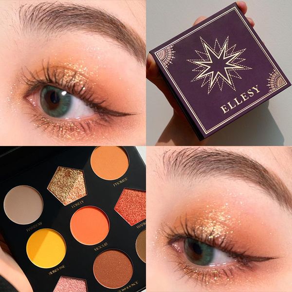 eye shadow ellesy eyeshadow palette matte nine square grid pearlescent polarized 9 color
eye shadow ellesy eyeshadow palette matte nine square grid pearlescent polarized 9 color