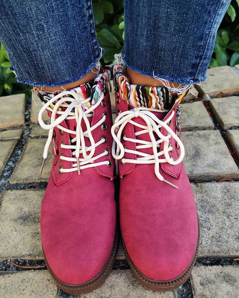 2020 women's shoes flat summer lace up ankle boots multicolor fashion comfortable thicken motorcycle boots plus size 43, Black
2020 women's shoes flat summer lace up ankle boots multicolor fashion comfortable thicken motorcycle boots plus size 43, Black