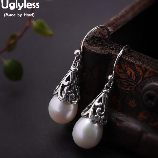 uglyless vintage ethnic hollow floral earrings for women elegant nature pearls dangle earrings 925 sterling silver brincos e1480
uglyless vintage ethnic hollow floral earrings for women elegant nature pearls dangle earrings 925 sterling silver brincos e1480