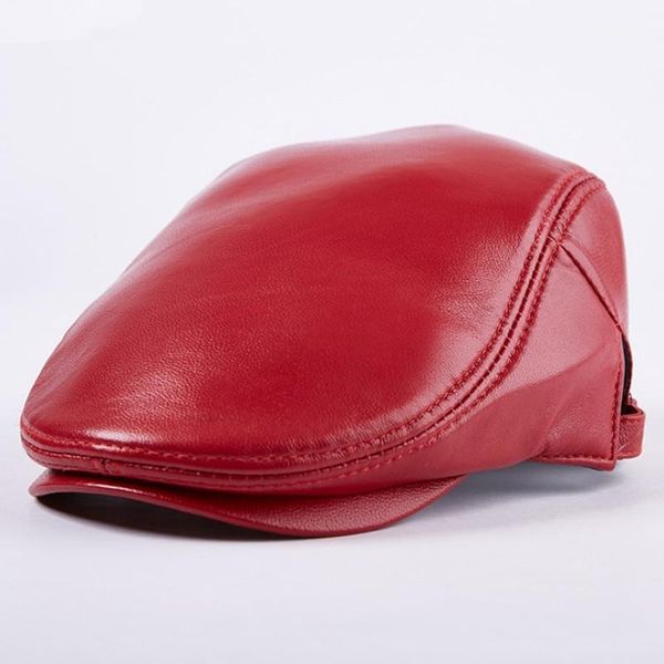 xdanqinx 2020 new elegant women's sheepskin leather berets genuine leather hat simple fashion warm men's tongue caps couple hats1, Blue;gray
xdanqinx 2020 new elegant women's sheepskin leather berets genuine leather hat simple fashion warm men's tongue caps couple hats1, Blue;gray