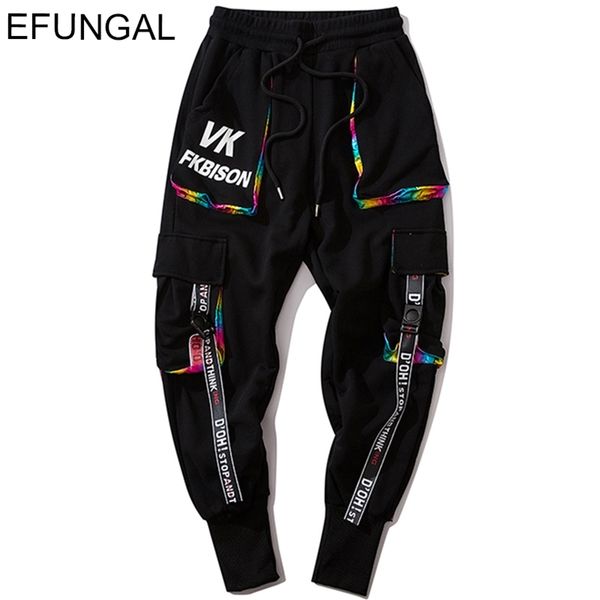 efungal cotton sweatpants harajuku streetwear men casual pants hip hop trousers flat harem joggers ribbons full length jogger 201217, Black
efungal cotton sweatpants harajuku streetwear men casual pants hip hop trousers flat harem joggers ribbons full length jogger 201217, Black